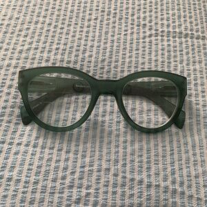 Green Bifocal Glasses